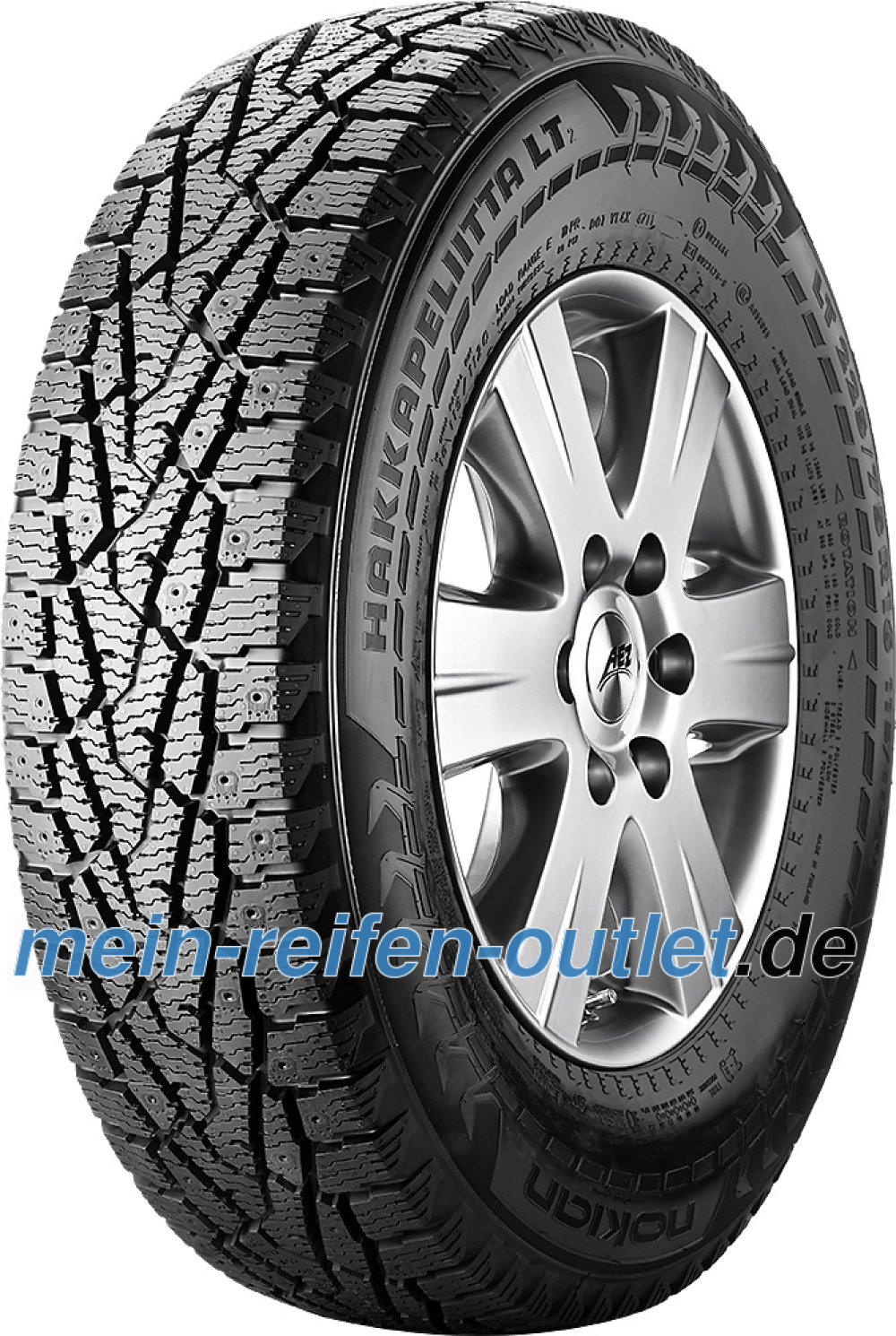 Nokian Hakkapeliitta LT2 ( LT265/75 R16 123/120Q 10PR , bespikebar ) Nokian Hakkapeliitta LT2 ( LT265/75 R16 123/120Q 10PR , bespikebar )