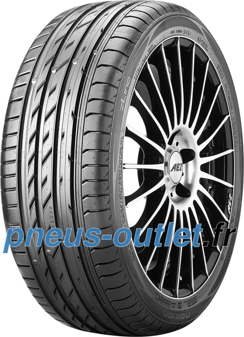 Nokian zLine ( 235/45 ZR19 99W XL avec protège-jante (MFS) ) Nokian zLine ( 235/45 ZR19 99W XL avec protège-jante (MFS) )