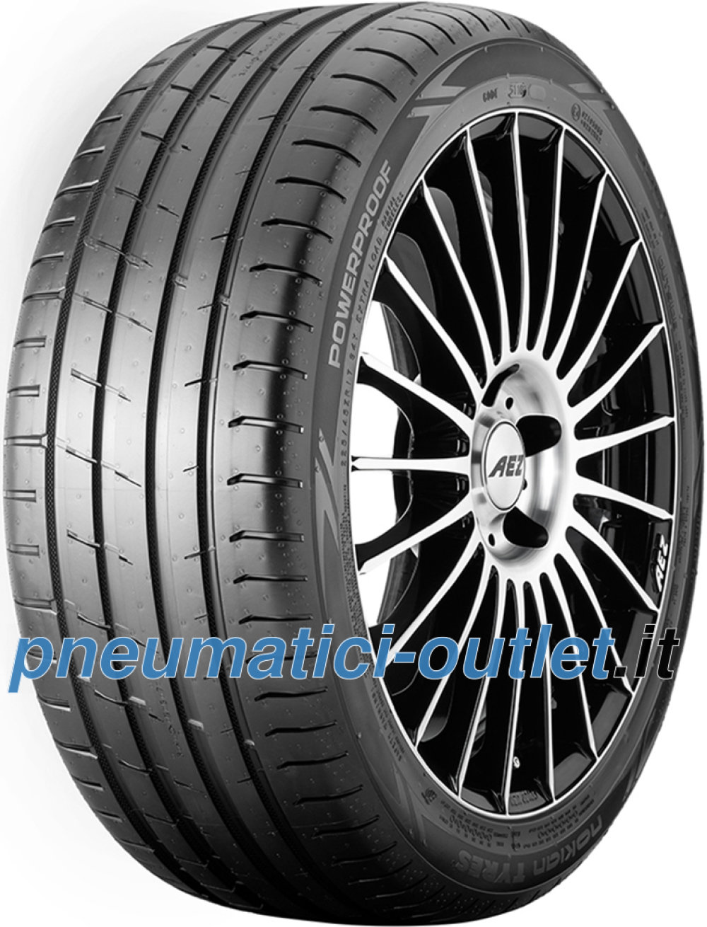 Pneumatici Estivi 225//40//18 92 Y NOKIAN POWERPROOF XL
