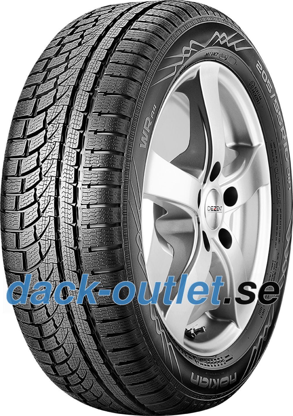 Nokian WR A4 ( 245/40 R20 99W XL , med fälg skyddslist (MFS) ) Nokian WR A4 ( 245/40 R20 99W XL , med fälg skyddslist (MFS) )