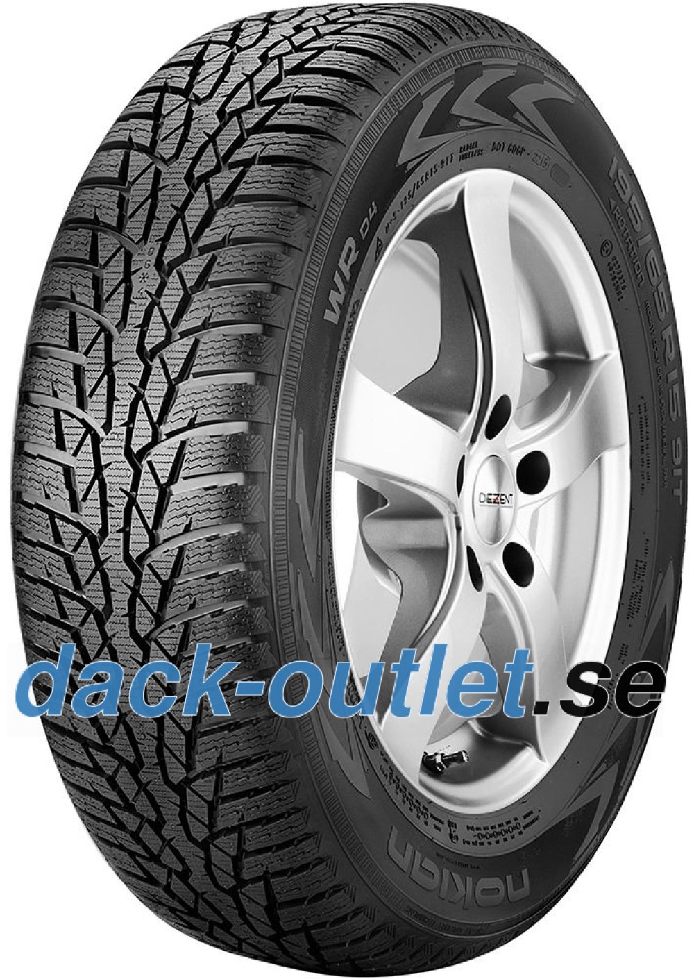 Nokian WR D4 ( 215/45 R20 95V XL , med fälg skyddslist (MFS) ) Nokian WR D4 ( 215/45 R20 95V XL , med fälg skyddslist (MFS) )