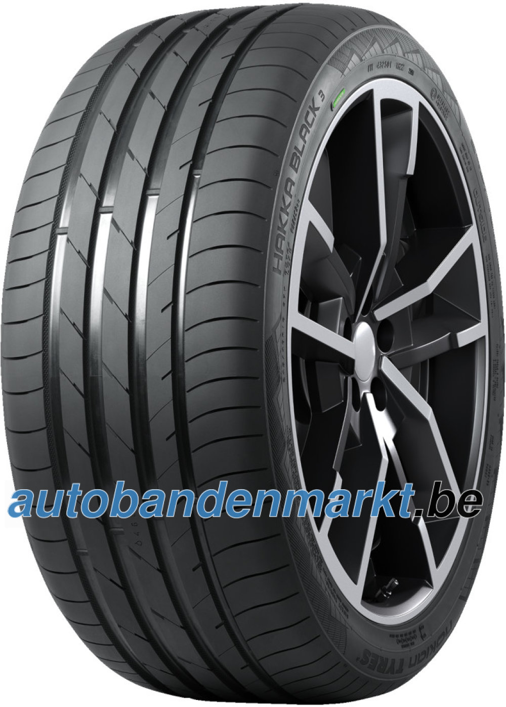 Nokian Hakka Black 3 ( 235/45 R20 100W XL SUV, met velgrandbescherming (MFS) )