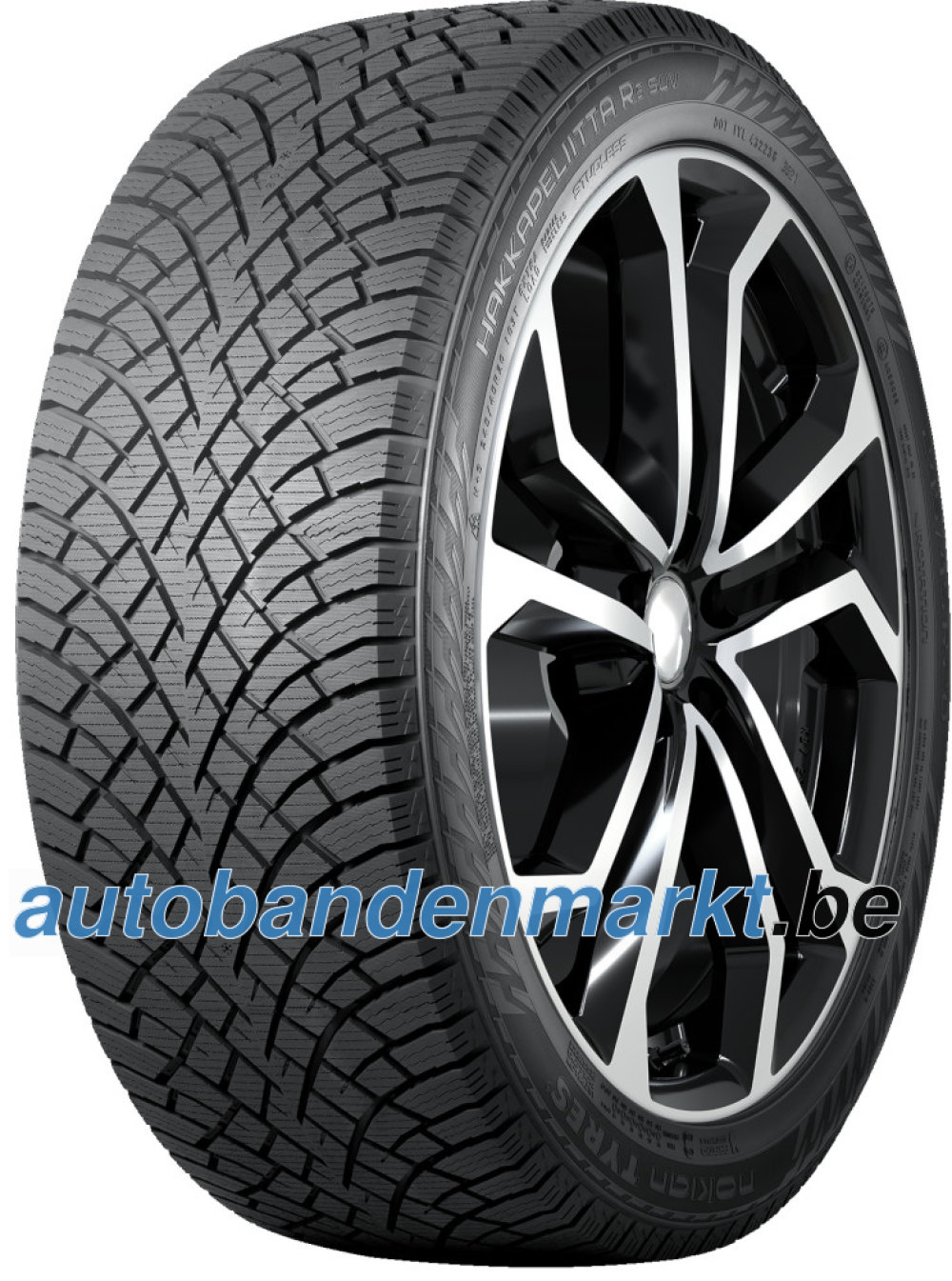 Nokian Hakkapeliitta R5 SUV ( 285/40 R22 110T XL Aramid Sidewalls, Nordic compound, met velgrandbescherming (MFS) )