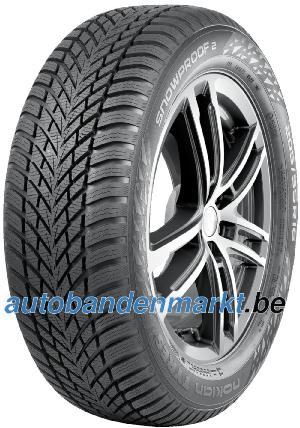 Nokian Snowproof 2 ( 225/45 R17 91H, met velgrandbescherming (MFS) )