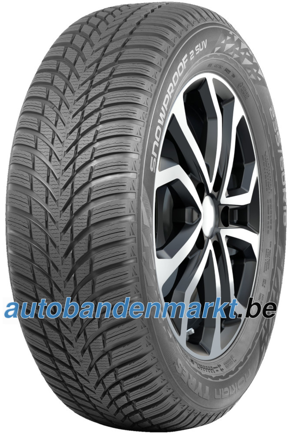 Nokian Snowproof 2 SUV ( 245/50 R19 105V XL Aramid Sidewalls )