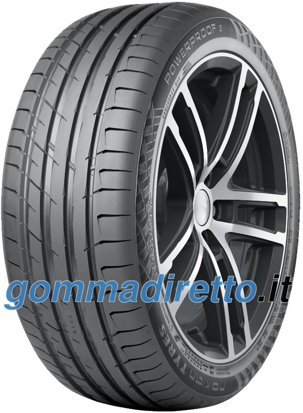 Image of Nokian Powerproof 2 ( 215/50 R18 92W Aramid Sidewalls )