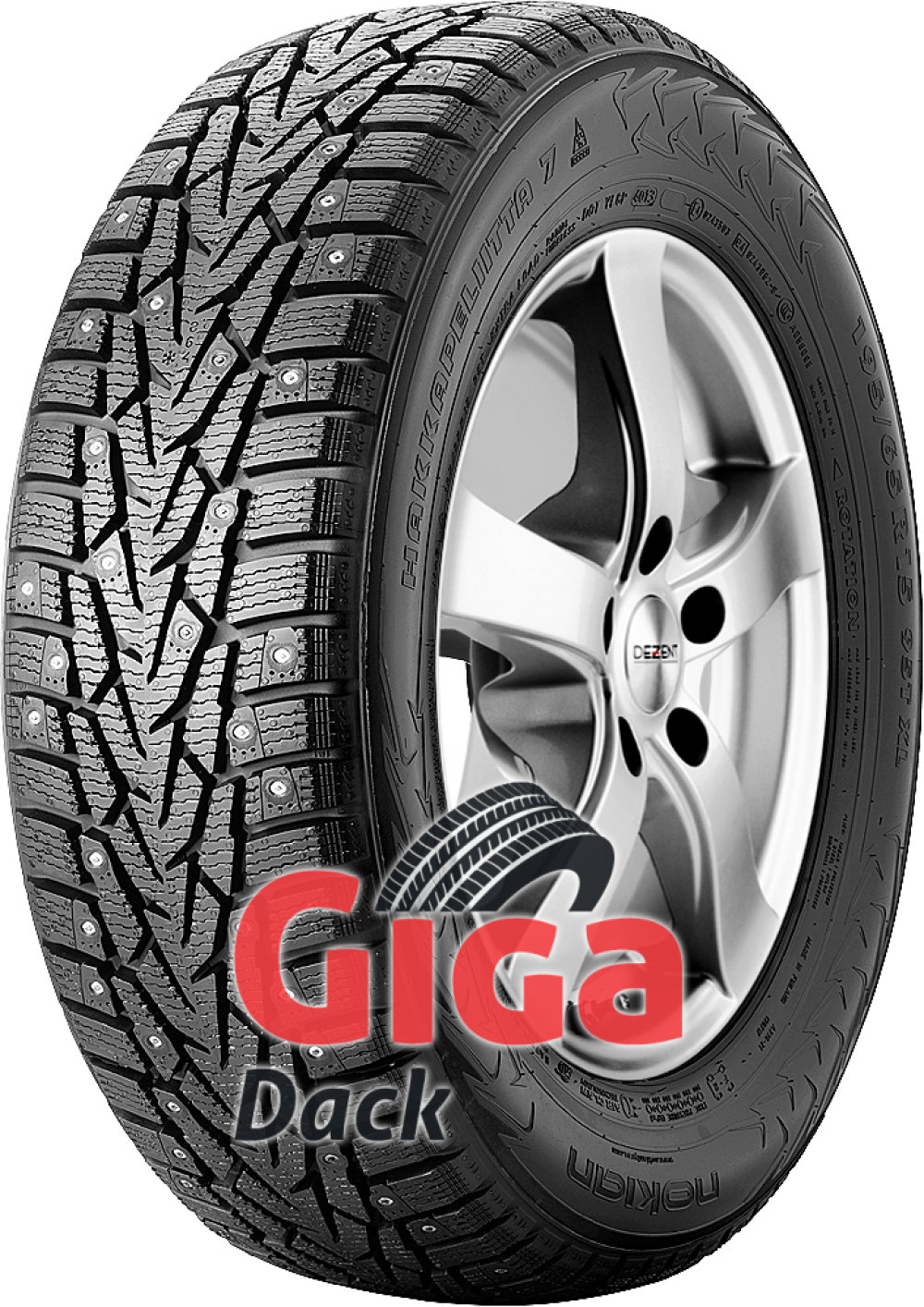 Nokian Hakkapeliitta 7 ( 255/35 R18 94T XL , Dubbade, med fälg skyddslist (MFS) ) Nokian Hakkapeliitta 7 ( 255/35 R18 94T XL , Dubbade, med fälg skyddslist (MFS) )