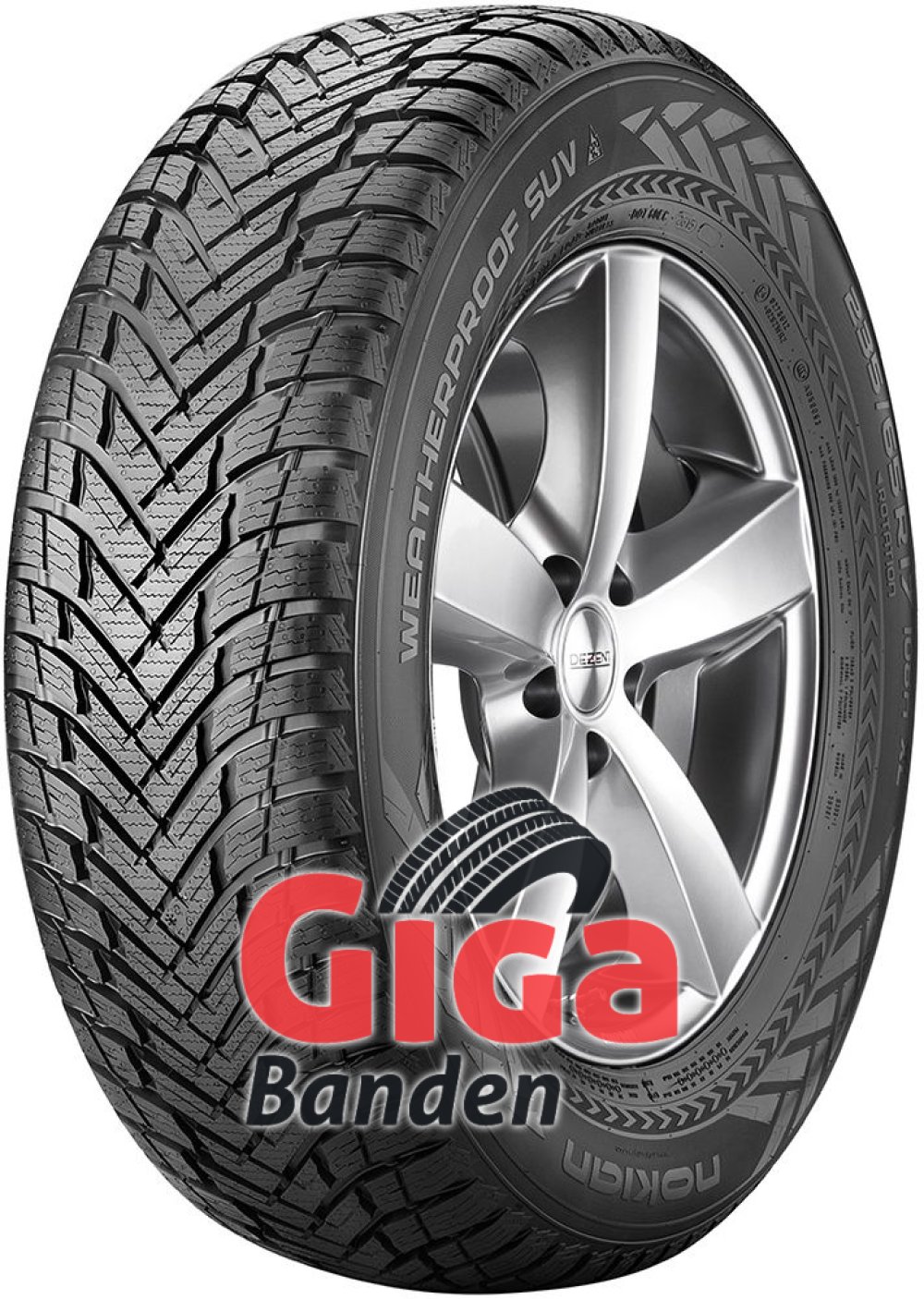 Nokian Weatherproof SUV ( 235/60 R17 106H XL ) Nokian Weatherproof SUV ( 235/60 R17 106H XL )