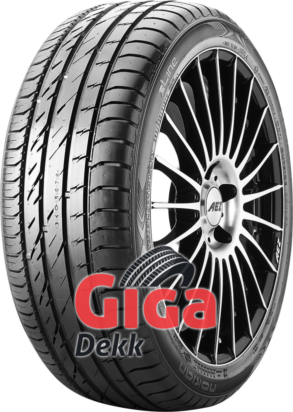 Nokian Line ( 225/45 R17 94W XL med felgbeskyttelse (MFS) ) Nokian Line ( 225/45 R17 94W XL med felgbeskyttelse (MFS) )