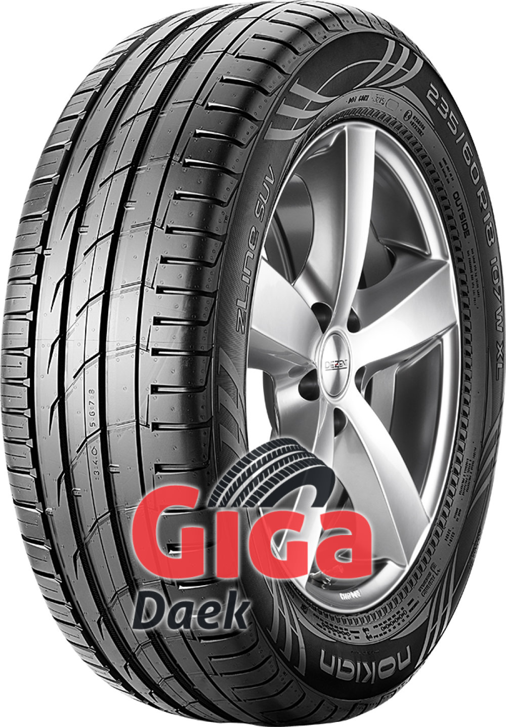 Nokian zLine SUV ( 275/40 ZR21 107Y XL med fælgbeskyttelse (MFS) ) Nokian zLine SUV ( 275/40 ZR21 107Y XL med fælgbeskyttelse (MFS) )