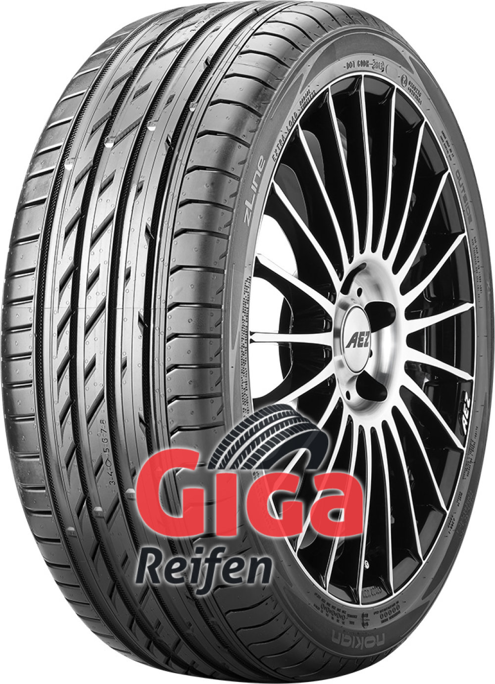 Nokian zLine ( 215/45 ZR17 91Y XL mit Felgenschutz (MFS) ) Nokian zLine ( 215/45 ZR17 91Y XL mit Felgenschutz (MFS) )