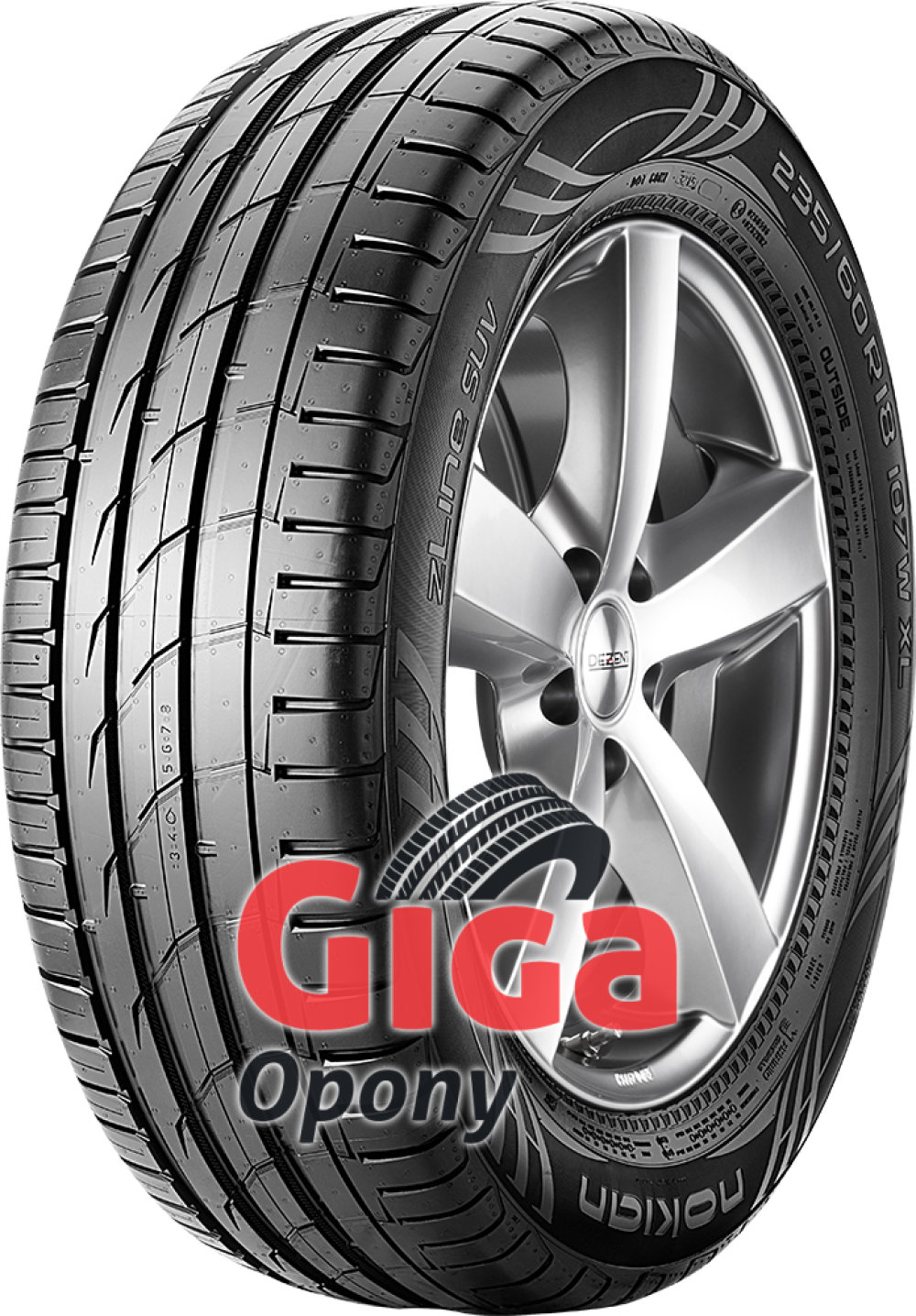 Nokian zLine SUV ( 275/40 ZR21 107Y XL osłona felgi (MFS) ) Nokian zLine SUV ( 275/40 ZR21 107Y XL osłona felgi (MFS) )