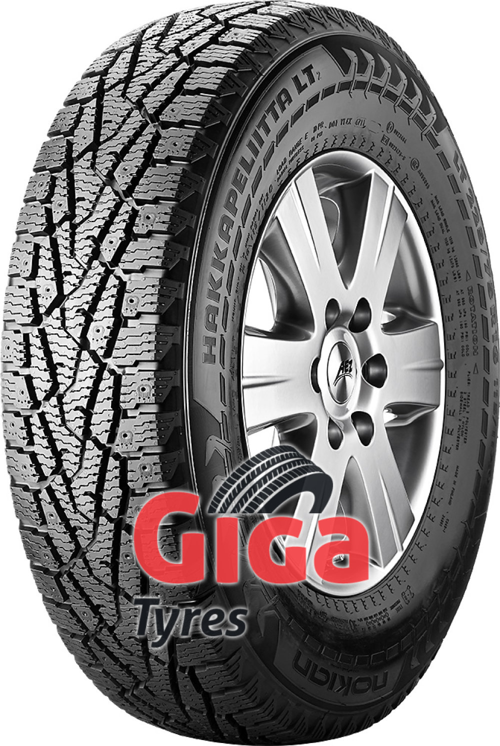 Nokian Hakkapeliitta LT2 ( LT225/75 R16 115/112Q 10PR , studdable ) Nokian Hakkapeliitta LT2 ( LT225/75 R16 115/112Q 10PR , studdable )