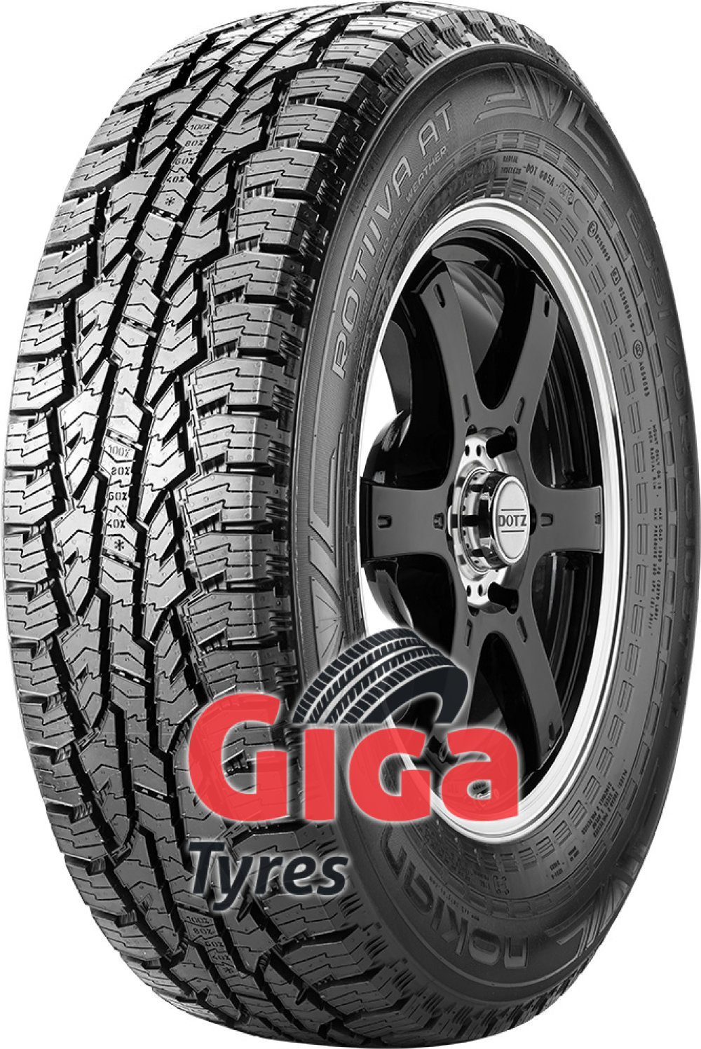 Nokian Rotiiva AT ( LT245/70 R17 119/116S 10PR ) Nokian Rotiiva AT ( LT245/70 R17 119/116S 10PR )