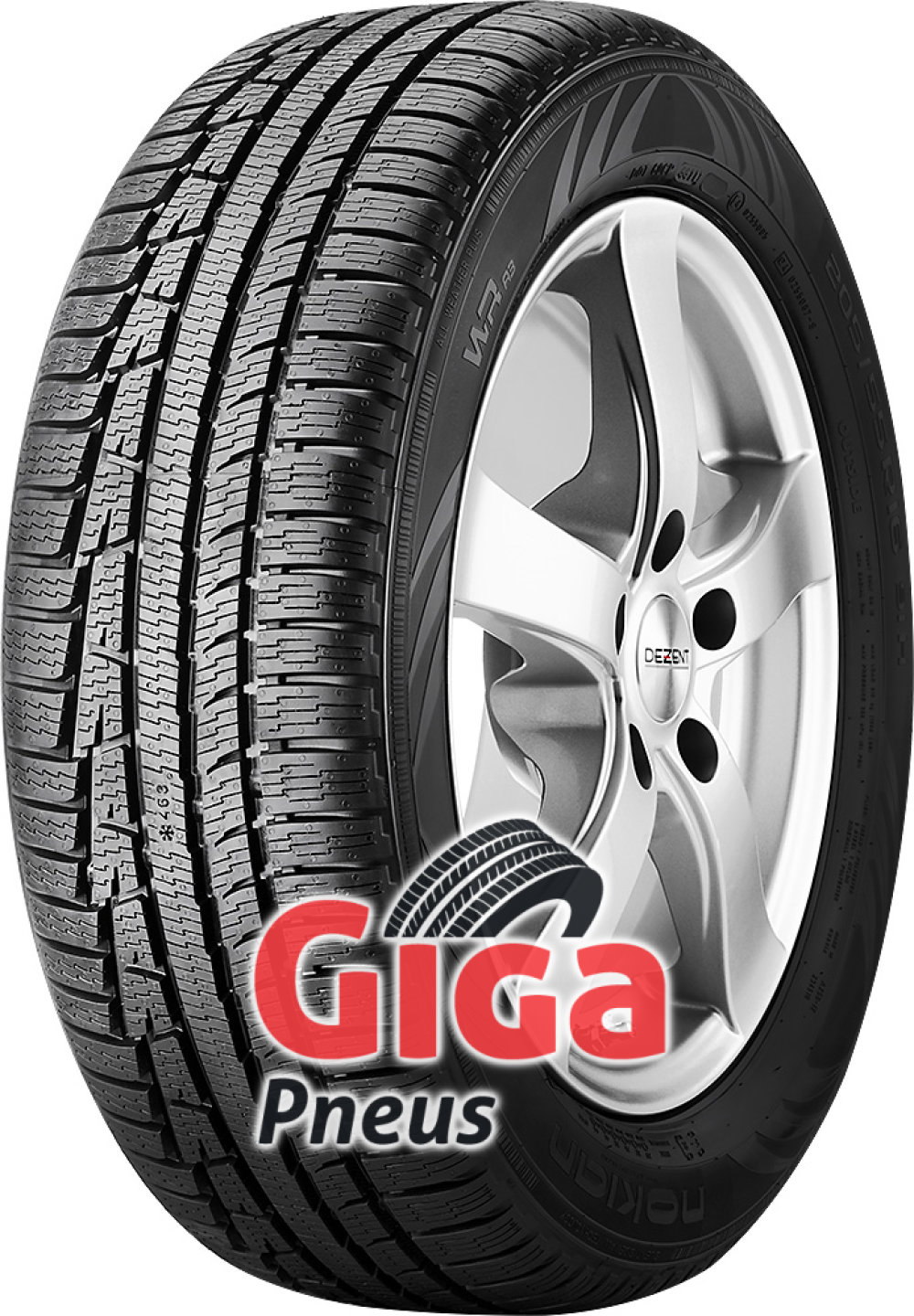 Nokian WR A3 ( 255/40 R19 100V XL , com protecção da jante (MFS) ) Nokian WR A3 ( 255/40 R19 100V XL , com protecção da jante (MFS) )