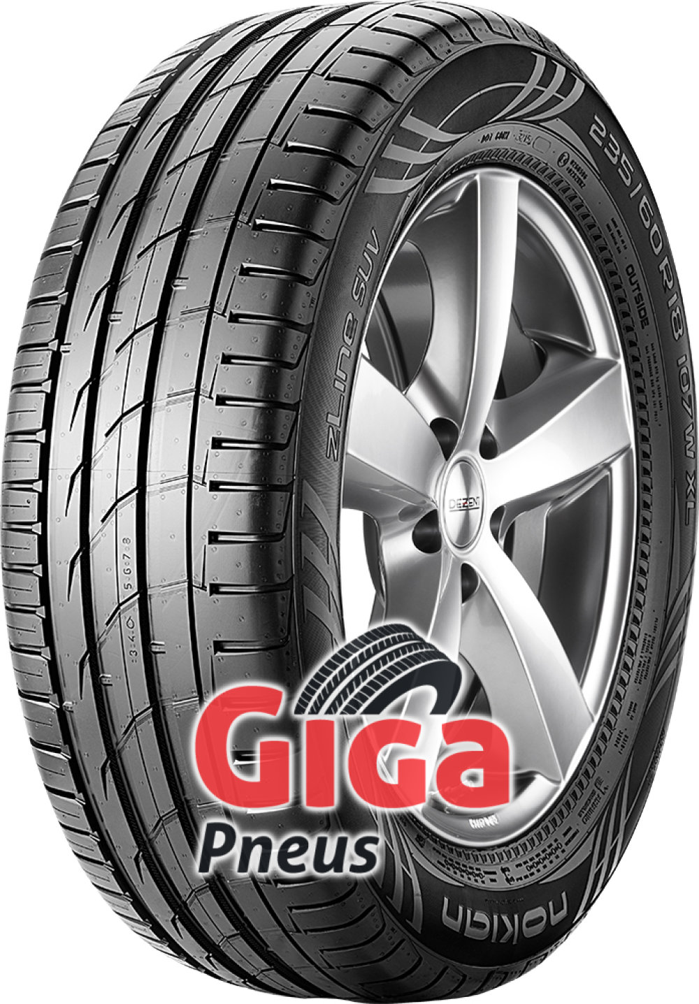 Nokian zLine SUV ( 275/40 ZR21 107Y XL com protecção da jante (MFS) ) Nokian zLine SUV ( 275/40 ZR21 107Y XL com protecção da jante (MFS) )