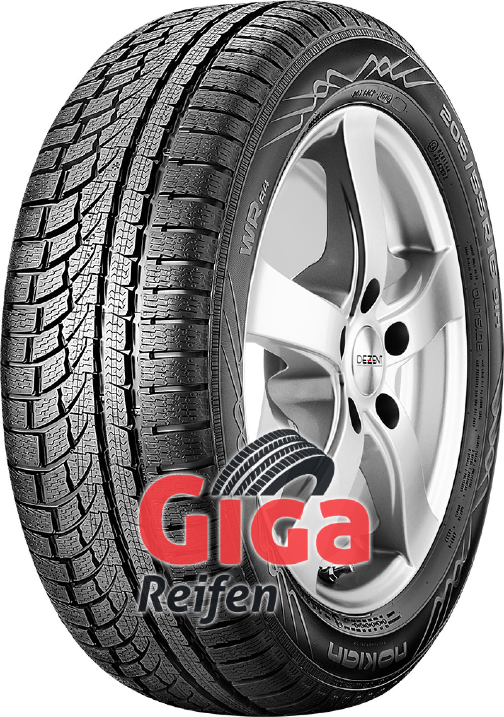 Nokian WR A4 RunFlat 245/45 R18 100V XL, runflat - giga-reifen.de