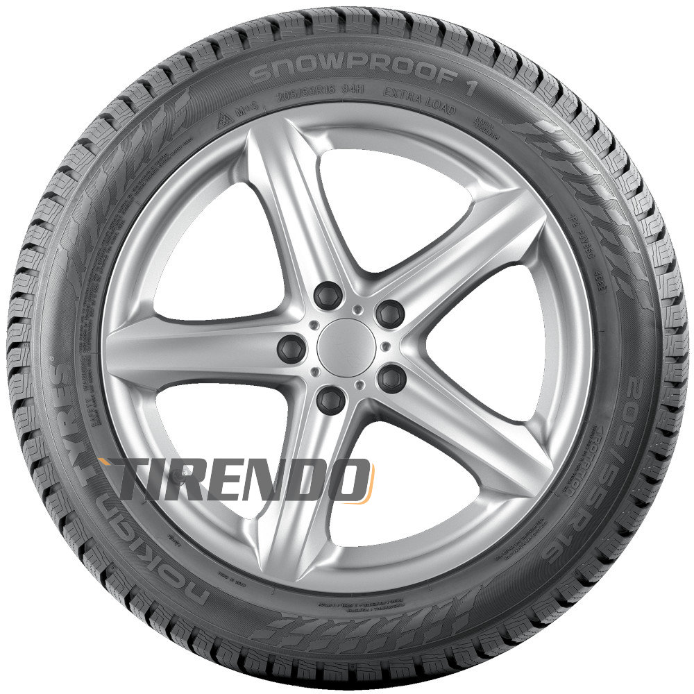 Nokian Snowproof 1 275/40 R20 106V Xl, Mit Felgenschutz (Mfs)