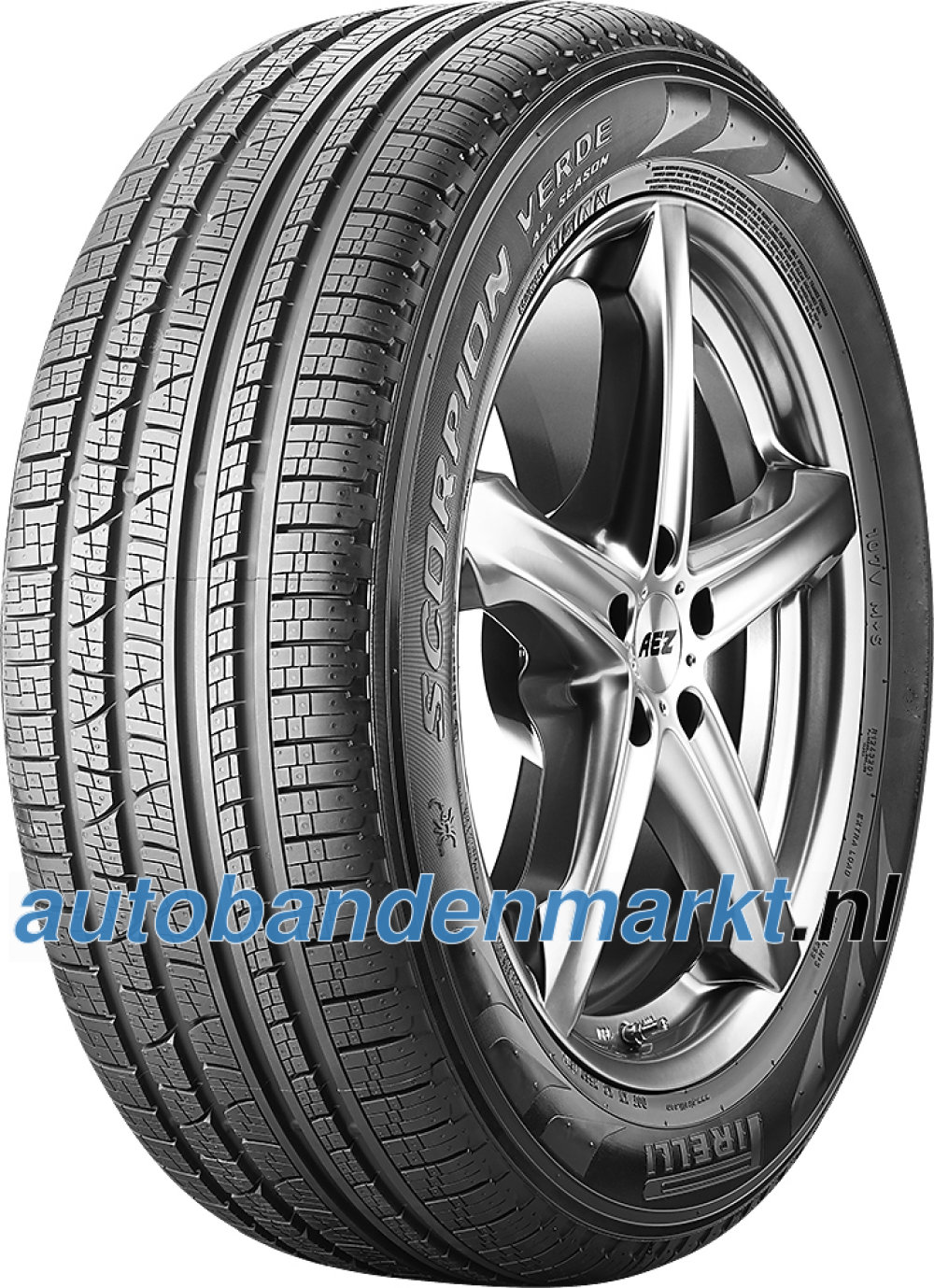 Afbeelding van Pirelli Scorpion Verde All-Season Run Flat ( 235/55 R19 101H MOE, met velgrandbescherming (MFS), runflat )