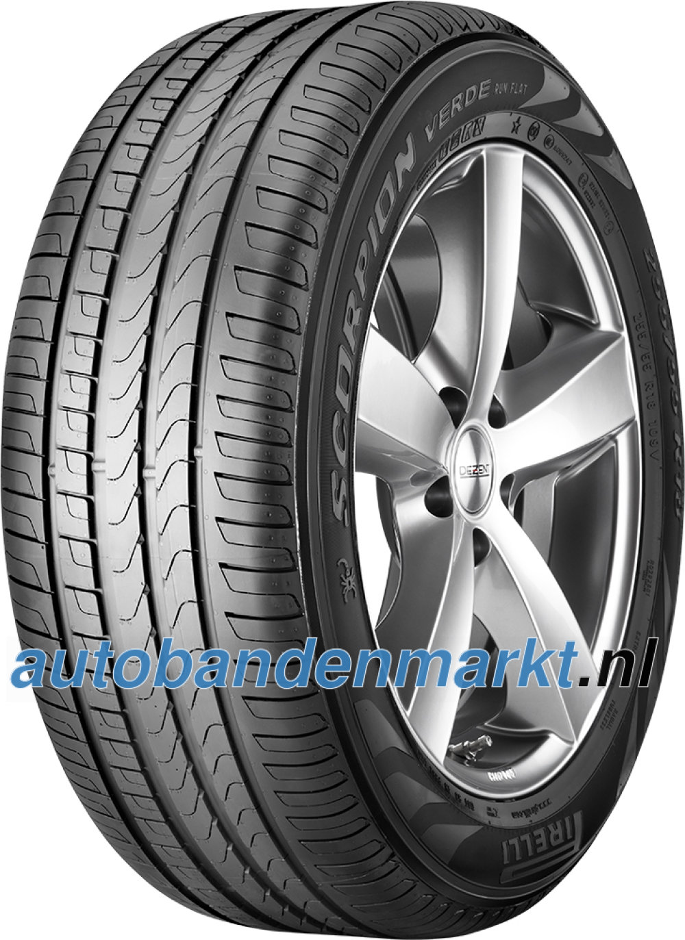 Afbeelding van Pirelli Scorpion Verde Run Flat ( 255/45 R20 101W MOE, runflat )
