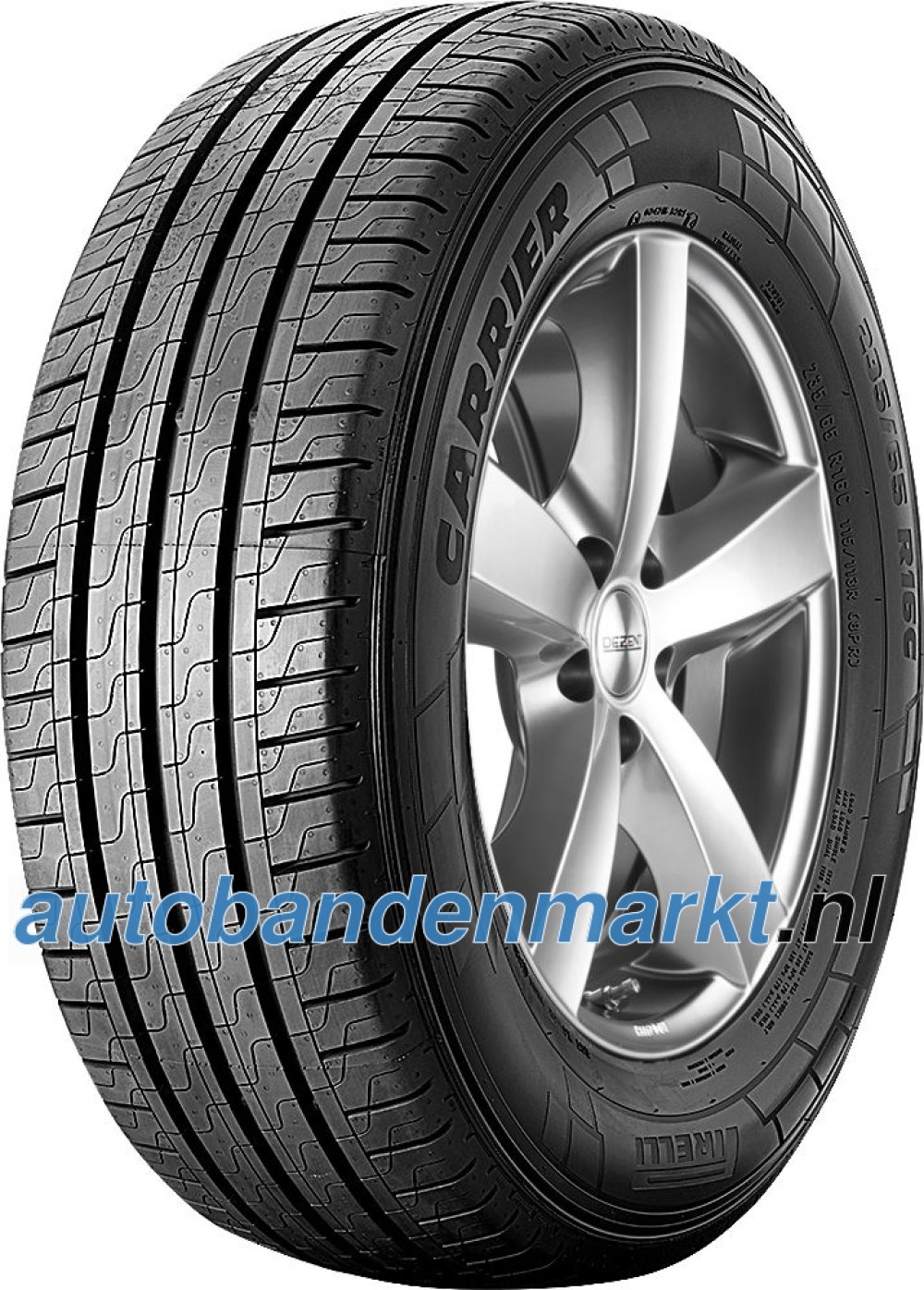 Afbeelding van Pirelli Carrier ( 195/70 R15C 104/102R Dubbel merk 97T )