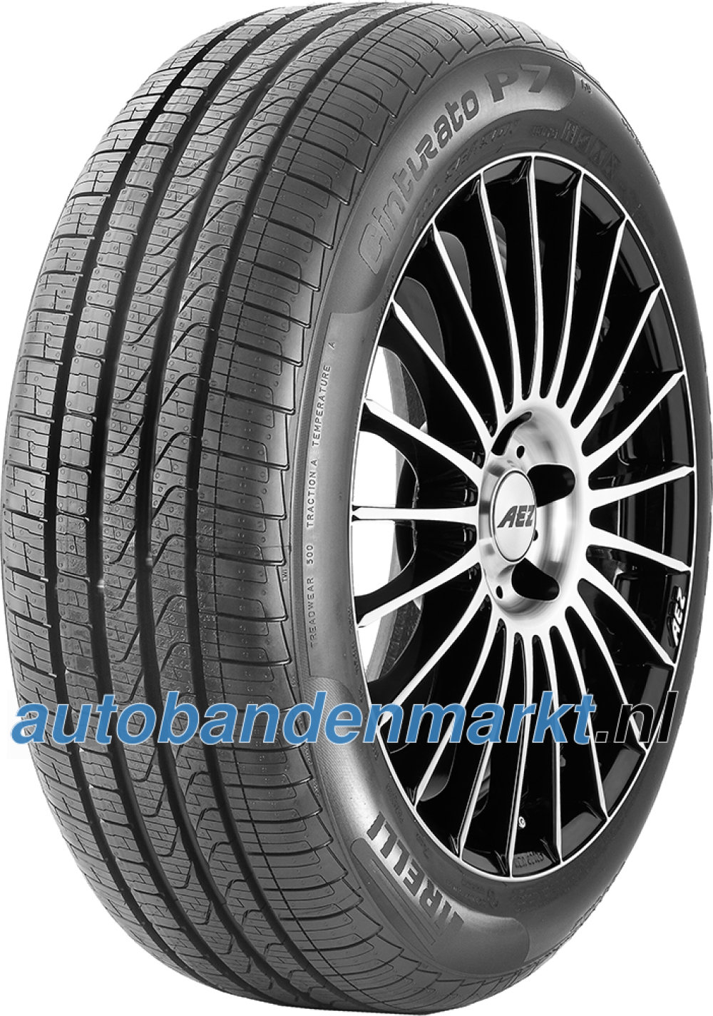 Afbeelding van Pirelli Cinturato P7 All Season ( 295/35 R20 105V XL N0, met velgrandbescherming (MFS) )