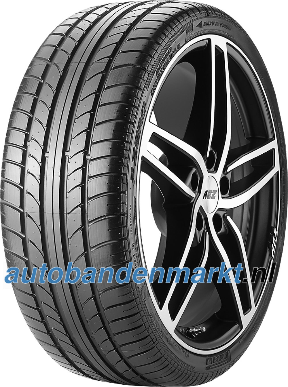Afbeelding van Pirelli P Zero Corsa Direzionale ( 225/35 ZR19 (84Y) met velgrandbescherming (MFS) )