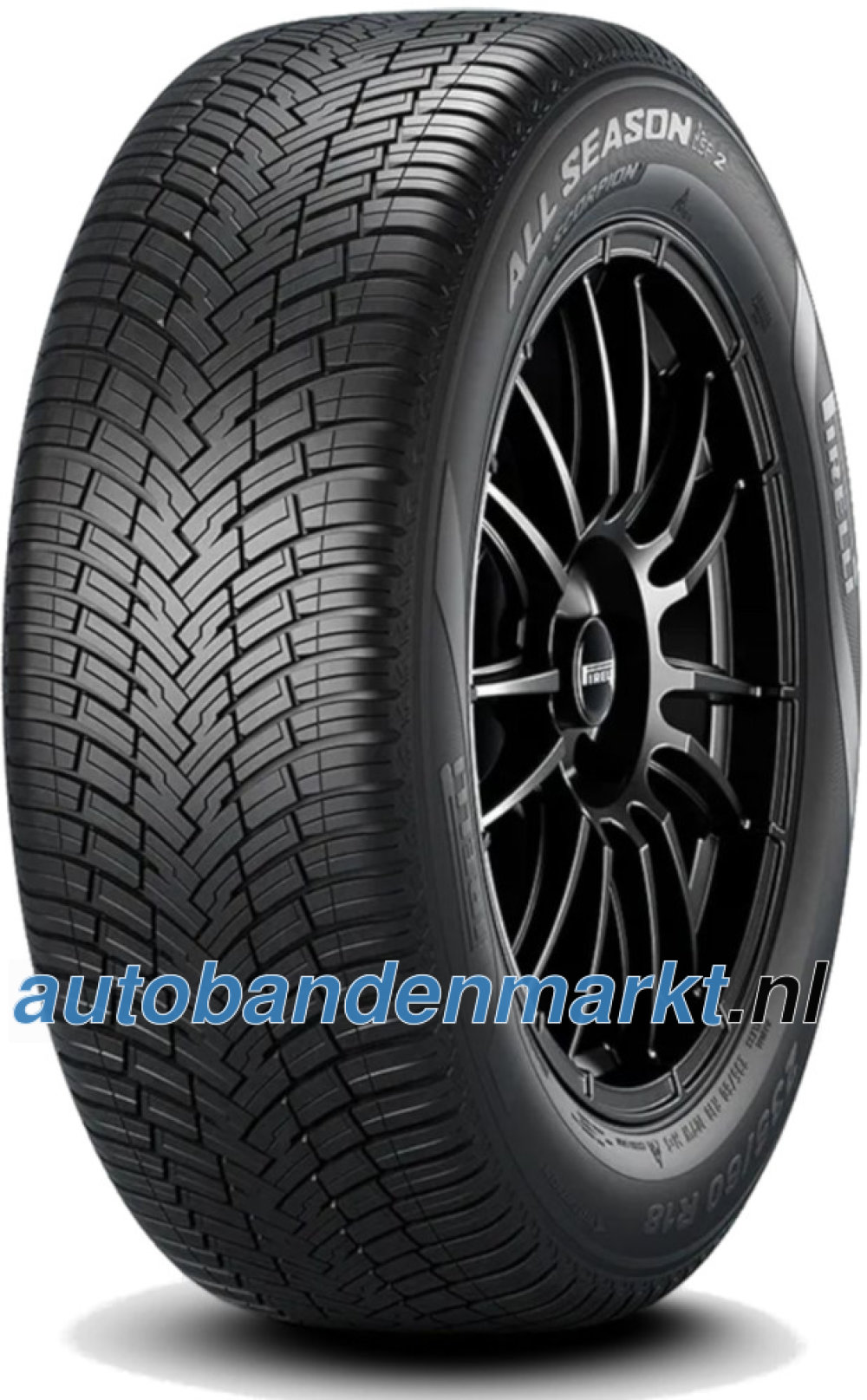 Afbeelding van Pirelli Scorpion All Season SF2 Run Flat ( 275/40 R20 106W XL, met velgrandbescherming (MFS), runflat )