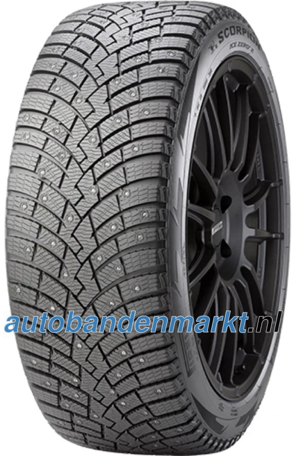 Afbeelding van Pirelli Scorpion Ice Zero 2 ( 245/45 R20 103H XL, met spikes, met velgrandbescherming (MFS) )