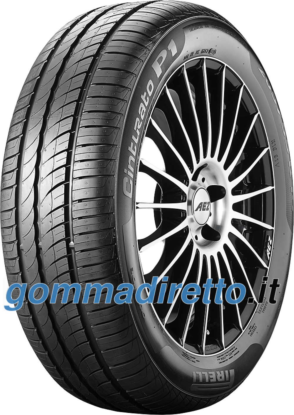 Image of Pirelli Cinturato P1 Run Flat ( 195/55 R16 87W *, runflat )