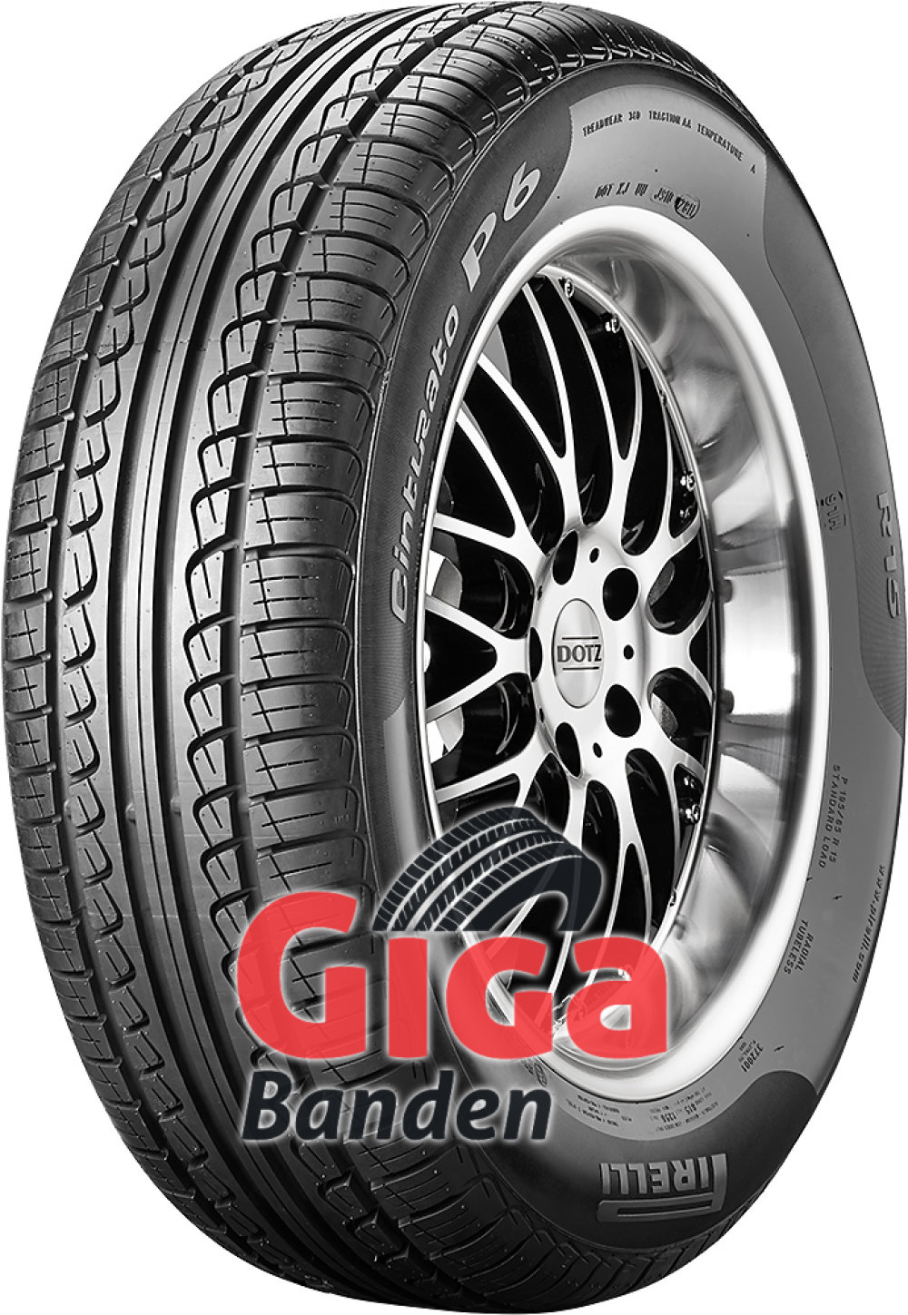 Pirelli Cinturato P6 ( 185/55 R16 87H XL ECOIMPACT ) Pirelli Cinturato P6 ( 185/55 R16 87H XL ECOIMPACT )