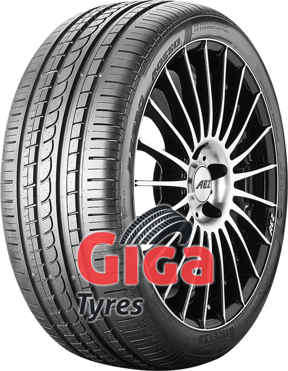Pirelli P Zero Rosso Asimmetrico ( 285/30 ZR18 (93Y) N4, with rim protection (MFS) ) Pirelli P Zero Rosso Asimmetrico ( 285/30 ZR18 (93Y) N4, with rim protection (MFS) )
