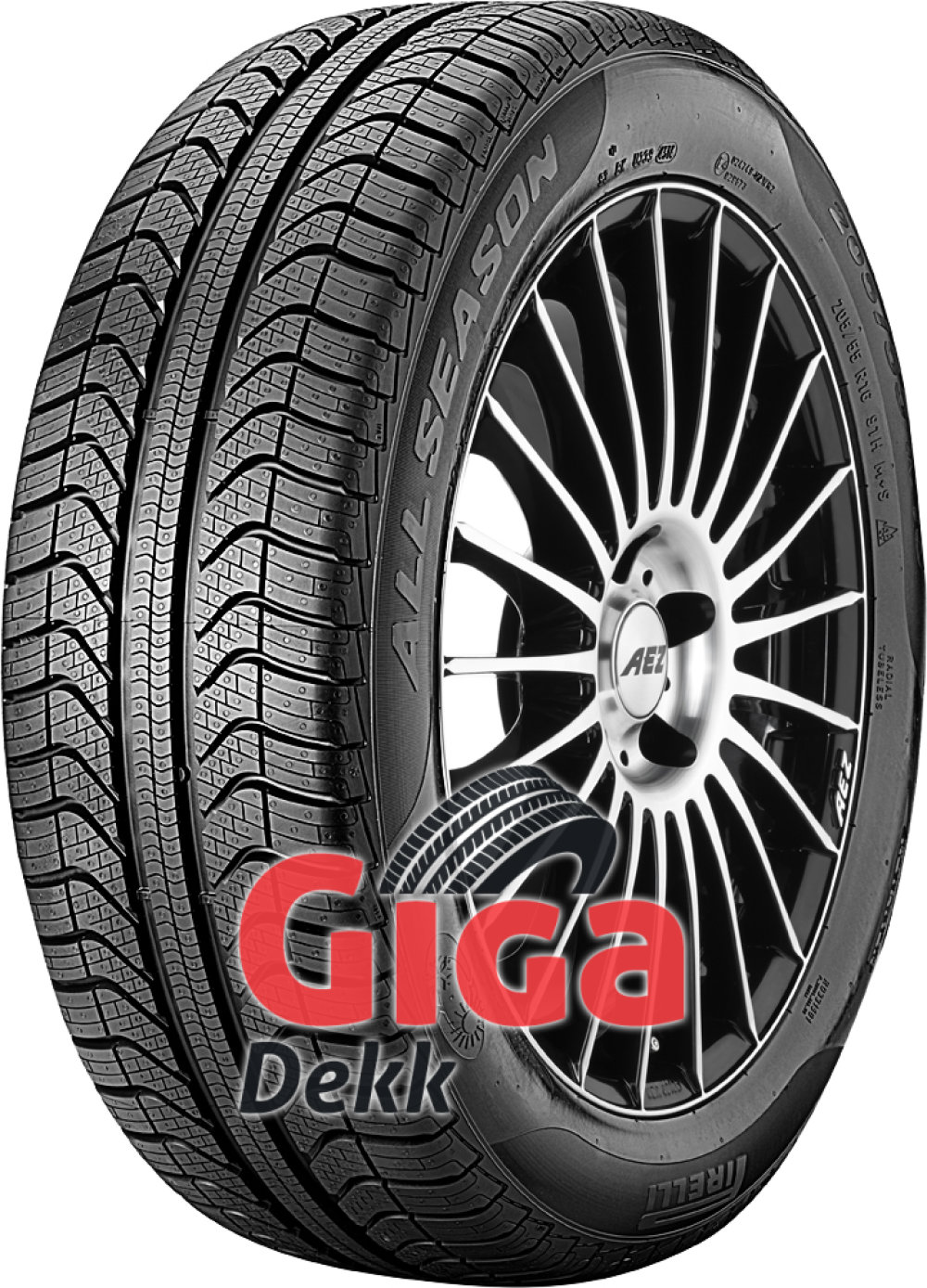 Pirelli Cinturato All Season ( 215/55 R16 97V XL , med felgbeskyttelse (MFS) ) Pirelli Cinturato All Season ( 215/55 R16 97V XL , med felgbeskyttelse (MFS) )