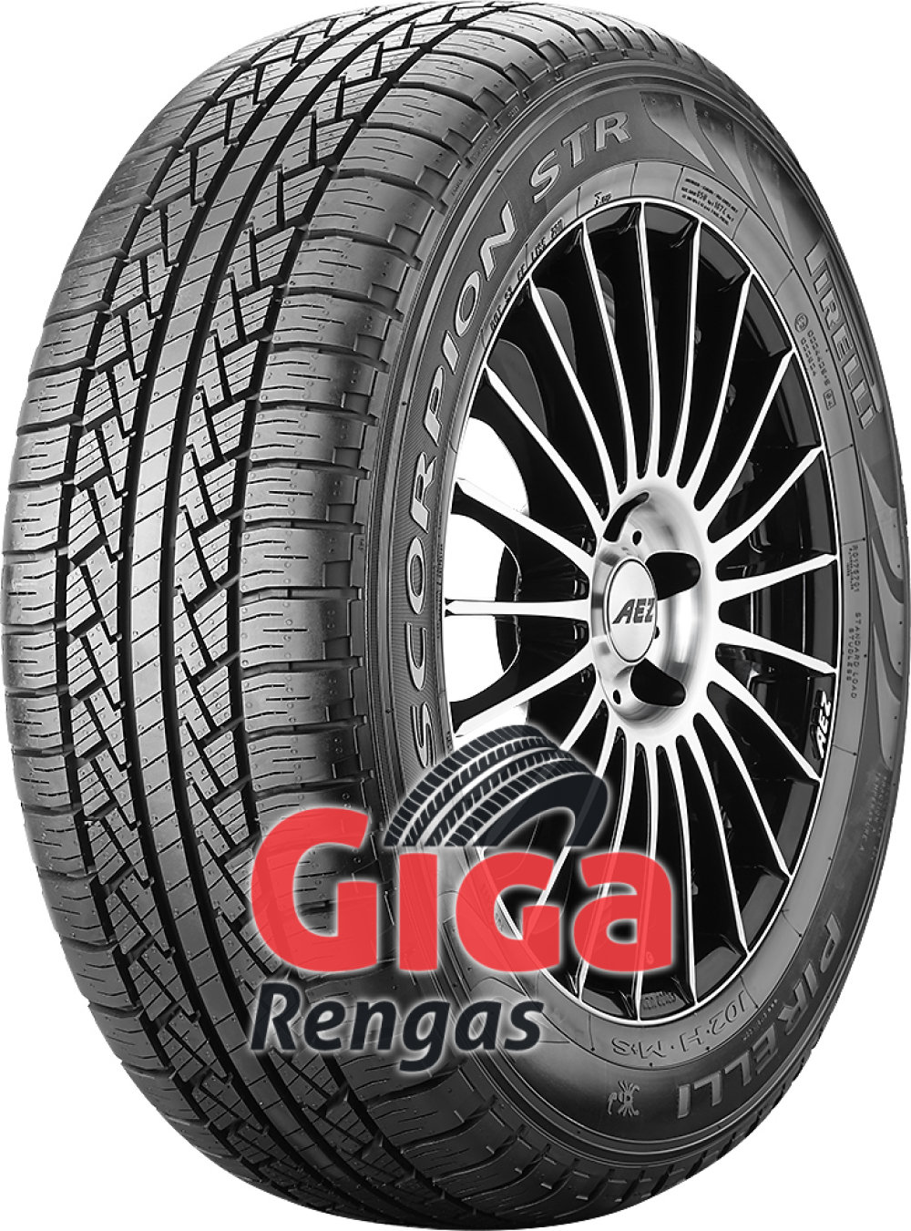 Pirelli Scorpion STR ( 255/65 R16 109H , vannesuojalla (MFS) RBL ) Pirelli Scorpion STR ( 255/65 R16 109H , vannesuojalla (MFS) RBL )