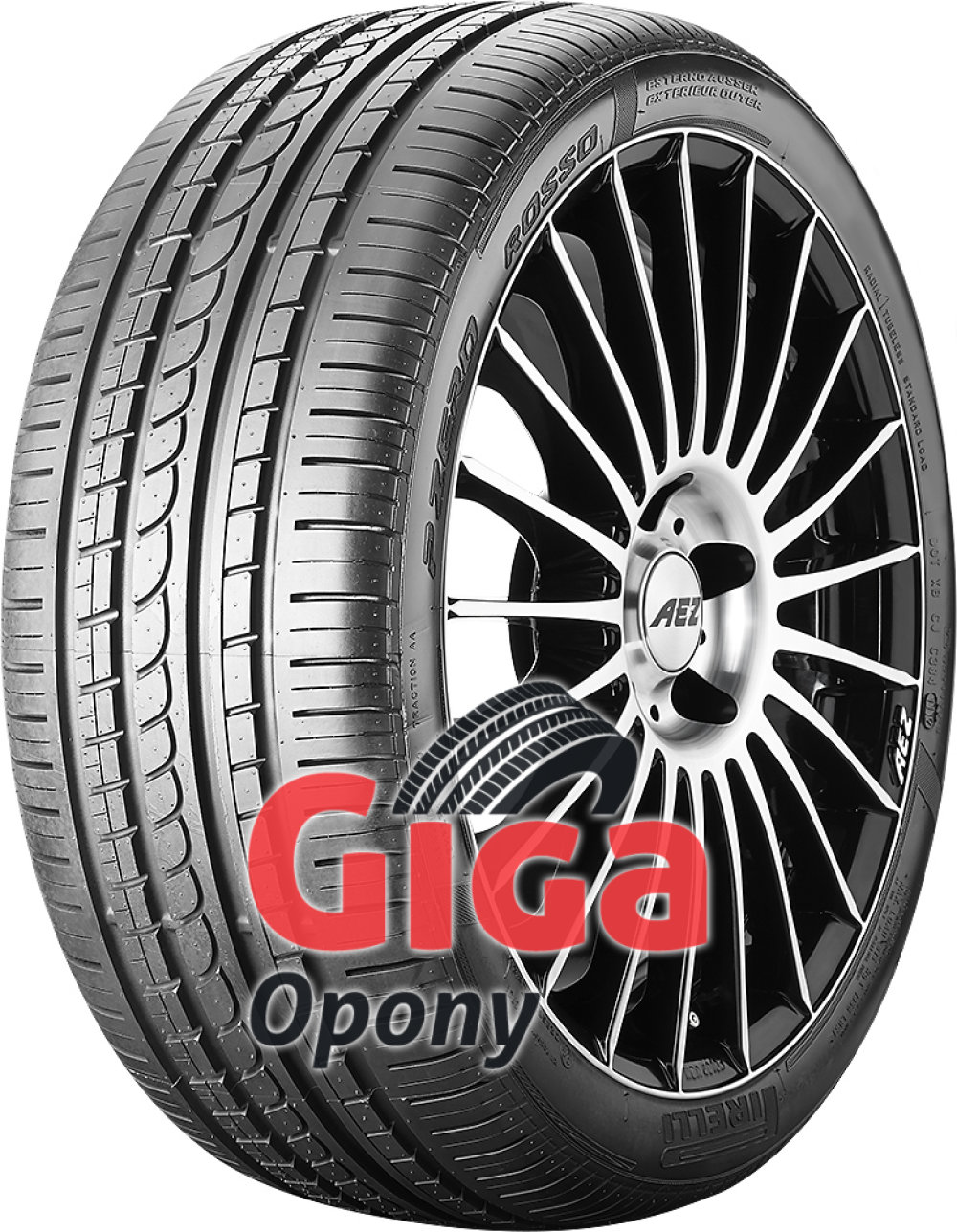 Pirelli P Zero Rosso Asimmetrico ( 255/35 ZR19 (96Y) XL AO ) Pirelli P Zero Rosso Asimmetrico ( 255/35 ZR19 (96Y) XL AO )