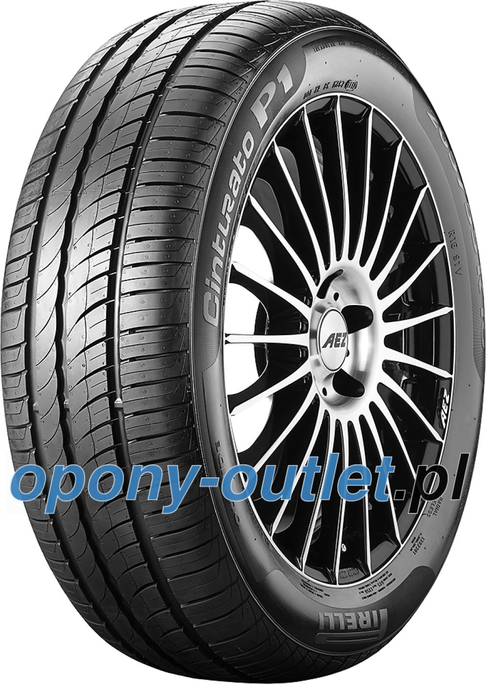 Pirelli Cinturato P1 RFT ( 195/55 R16 87W runflat, ECOIMPACT, *, osłona felgi (MFS) ) Pirelli Cinturato P1 RFT ( 195/55 R16 87W runflat, ECOIMPACT, *, osłona felgi (MFS) )
