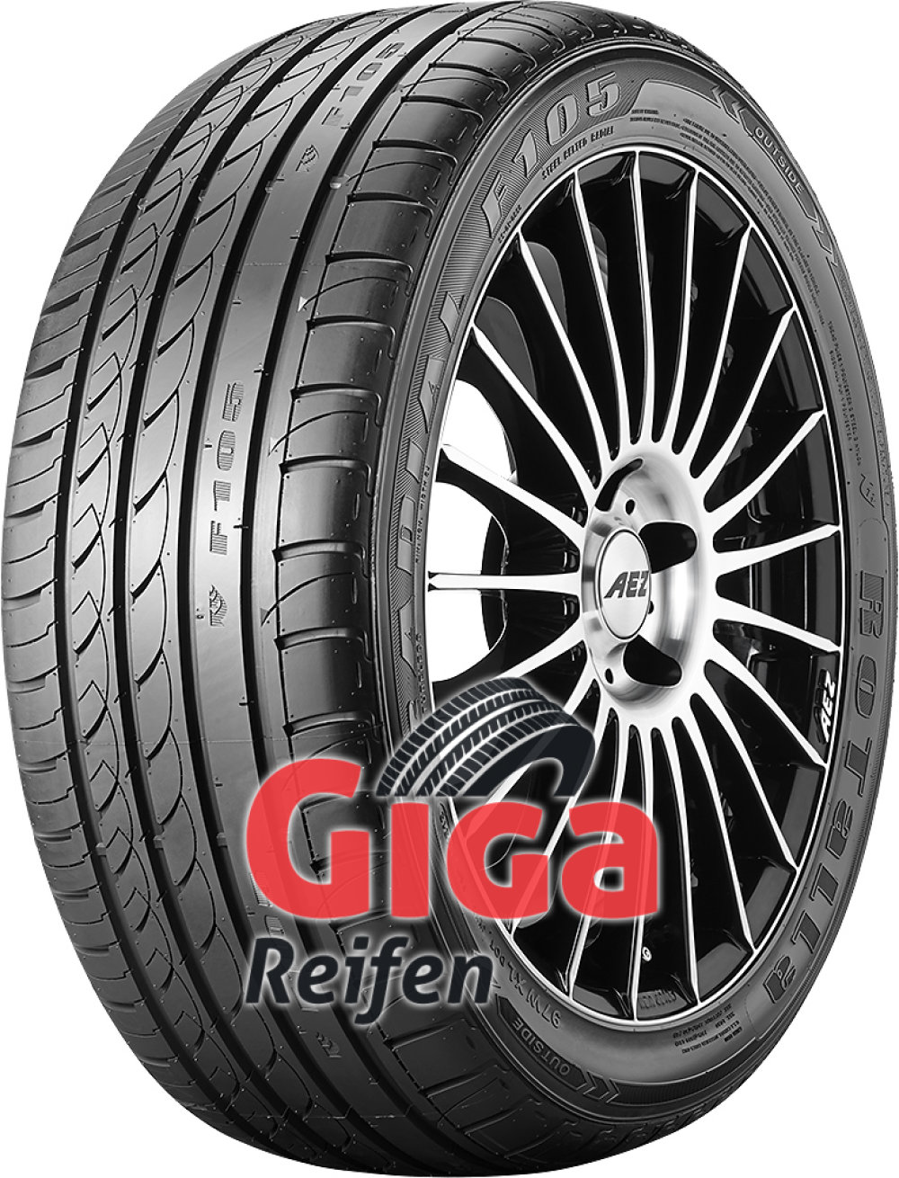 Rotalla Sportpower Radial F105 ( 225/35 R20 90W XL mit Felgenschutz (MFS) ) Rotalla Sportpower Radial F105 ( 225/35 R20 90W XL mit Felgenschutz (MFS) )