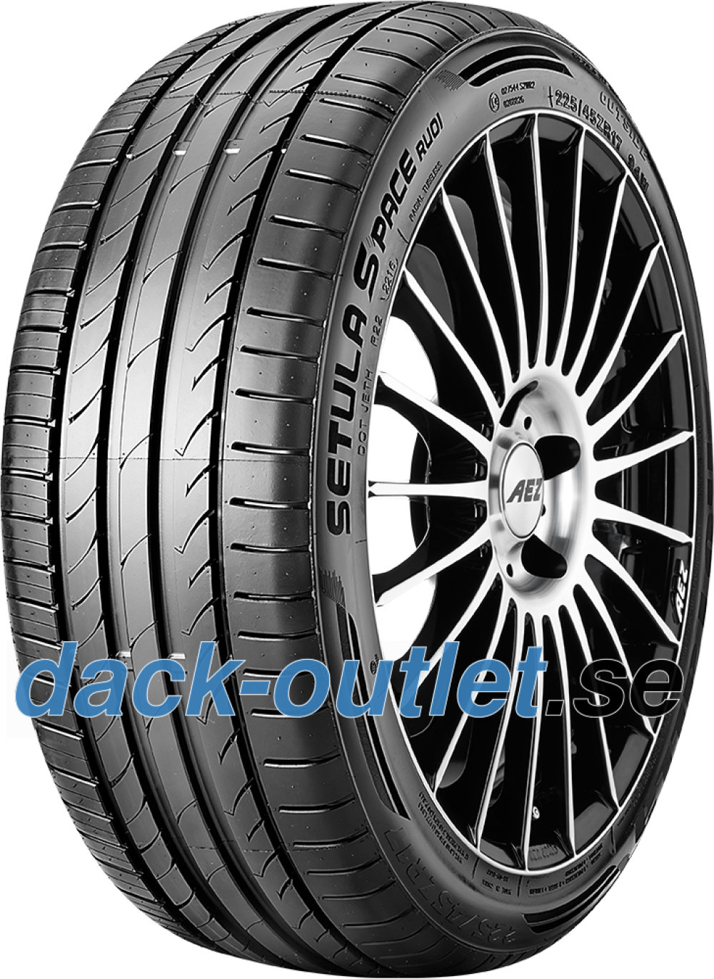 Rotalla Setula S-Pace RUO1 ( 225/45 R17 94Y XL med fälg skyddslist (MFS) ) Rotalla Setula S-Pace RUO1 ( 225/45 R17 94Y XL med fälg skyddslist (MFS) )