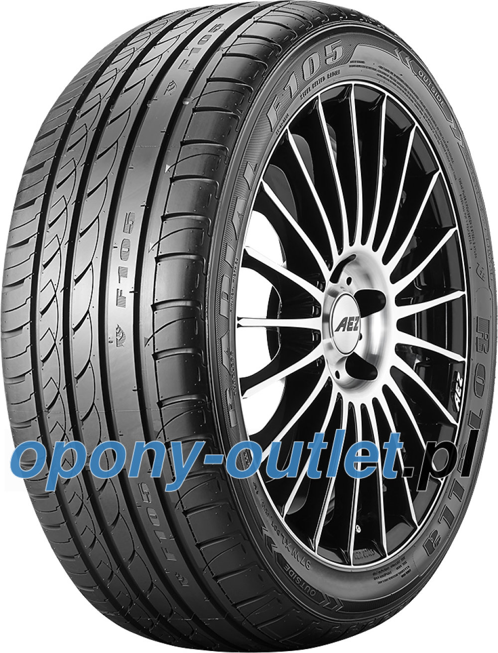 Rotalla Radial F105 ( 225/35 R20 90W XL osłona felgi (MFS) ) Rotalla Radial F105 ( 225/35 R20 90W XL osłona felgi (MFS) )