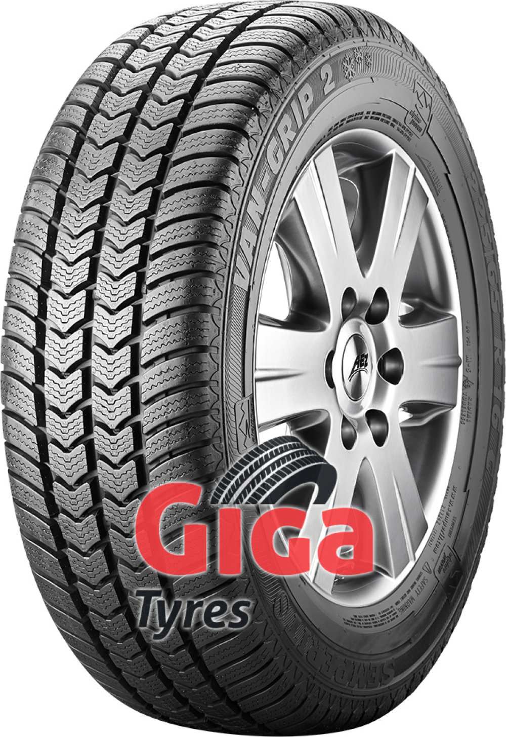 Semperit Van-Grip 2 ( 205/75 R16C 110/108R 8PR ) Semperit Van-Grip 2 ( 205/75 R16C 110/108R 8PR )