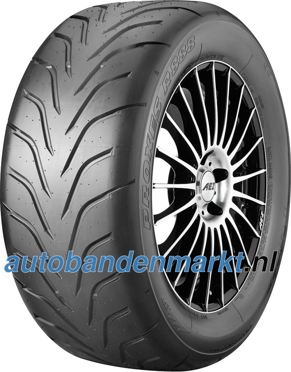 Afbeelding van Toyo Proxes R888 ( 205/40 ZR17 84W XL SG, met wangbescherming (FSL) )