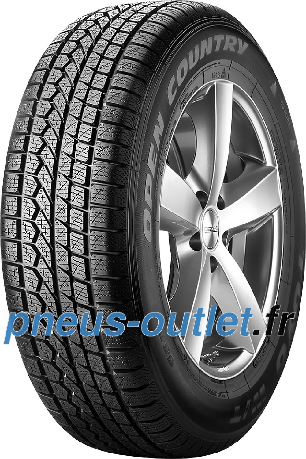 Toyo Open Country W/T ( 255/55 R18 109H RF AO, avec rebord protecteur de jante (FSL) ) Toyo Open Country W/T ( 255/55 R18 109H RF AO, avec rebord protecteur de jante (FSL) )