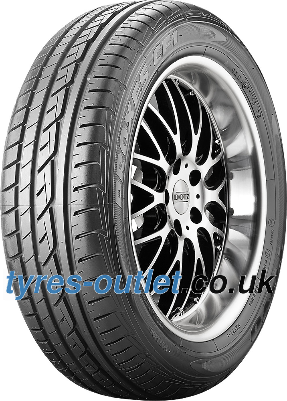 Toyo Proxes CF 1 ( 235/45 R17 94W with rim protection ridge (FSL) ) Toyo Proxes CF 1 ( 235/45 R17 94W with rim protection ridge (FSL) )