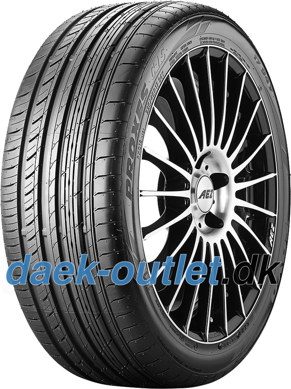 Toyo Proxes C1S ( 235/55 R17 99Y med fælgbeskyttelses liste (FSL) ) Toyo Proxes C1S ( 235/55 R17 99Y med fælgbeskyttelses liste (FSL) )