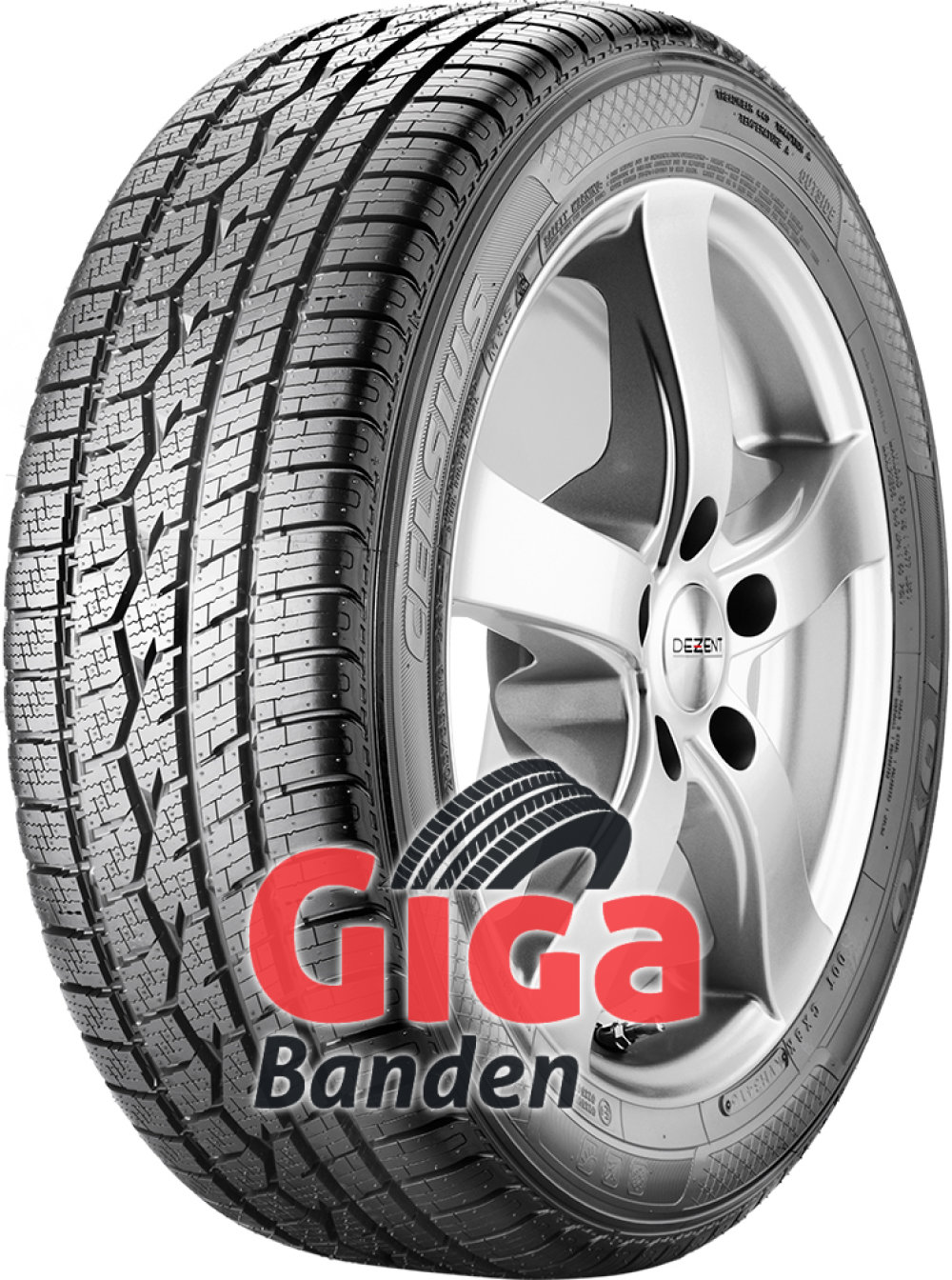 Toyo Celsius ( 205/45 R16 83H , met wangbescherming (FSL) ) Toyo Celsius ( 205/45 R16 83H , met wangbescherming (FSL) )