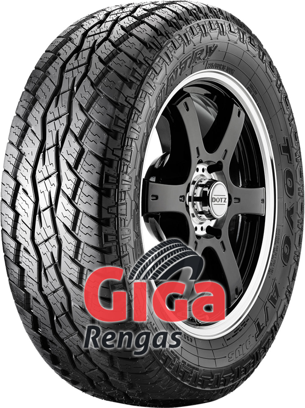 Toyo Open Country A/T+ ( 255/55 R18 109H XL , vanteen suojalistalla (FSL) ) Toyo Open Country A/T+ ( 255/55 R18 109H XL , vanteen suojalistalla (FSL) )