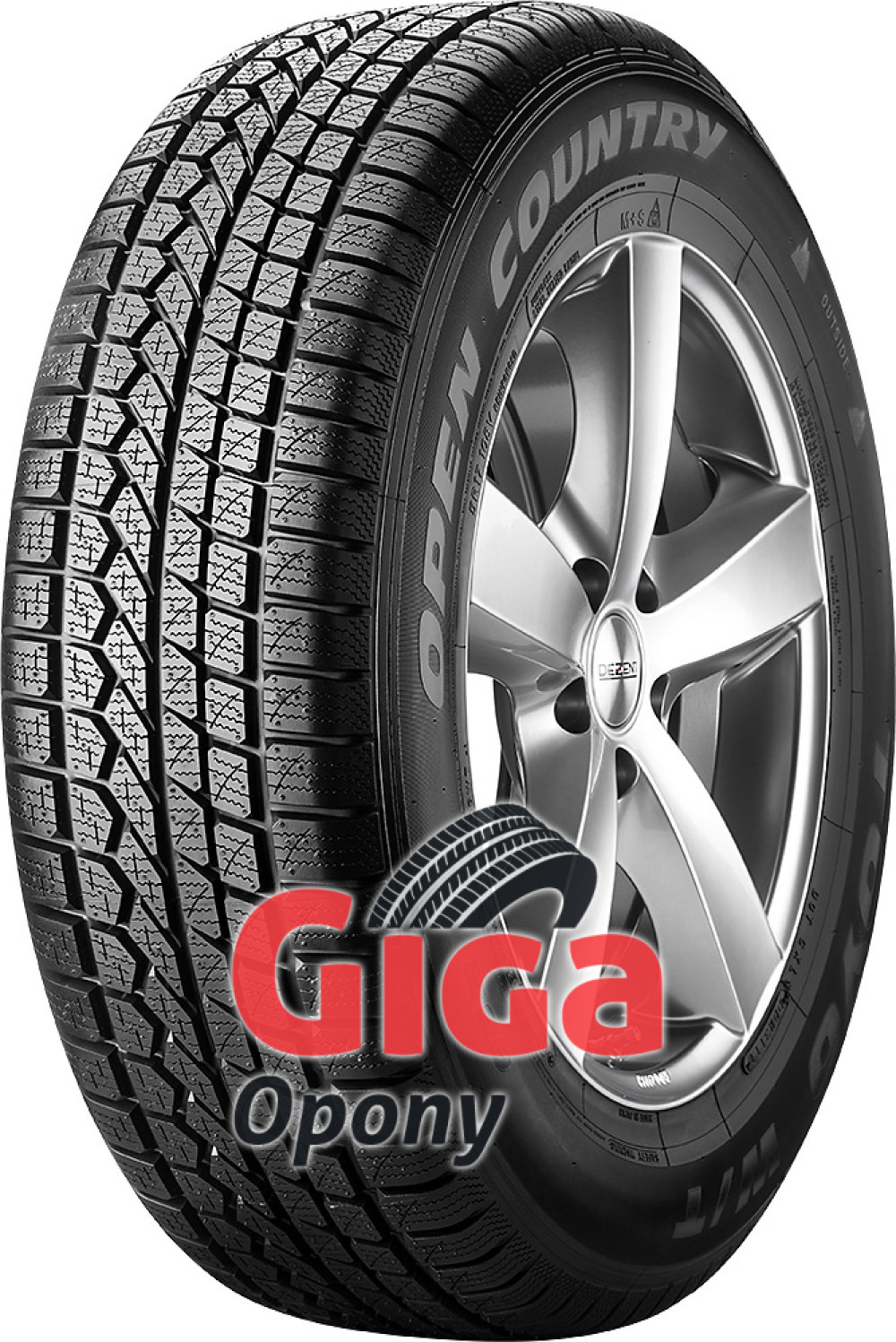 Toyo Open Country W/T ( 235/60 R18 107V RF , z listwą ochraniającą felgę (FSL) ) Toyo Open Country W/T ( 235/60 R18 107V RF , z listwą ochraniającą felgę (FSL) )