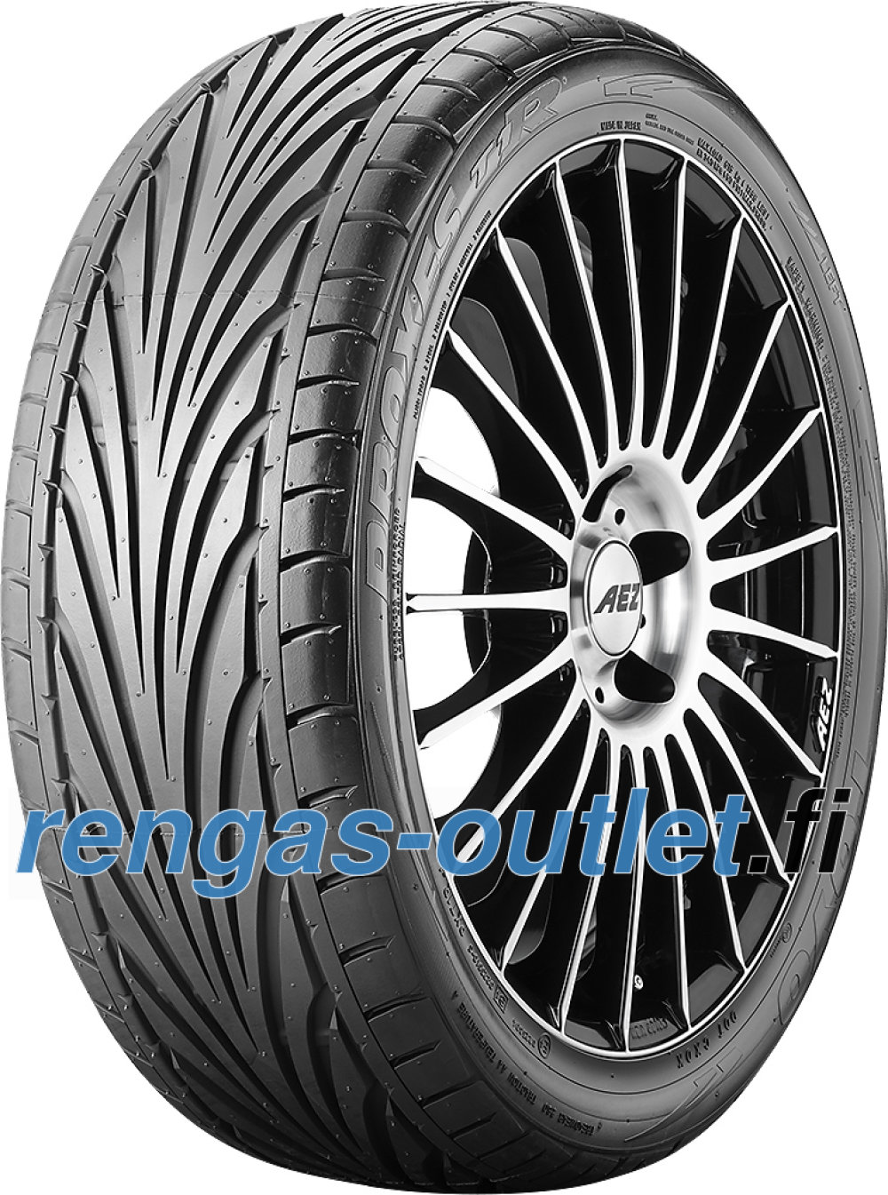 Toyo Proxes T1-R ( 195/40 R16 80V RF vanteen suojalistalla (FSL) ) Toyo Proxes T1-R ( 195/40 R16 80V RF vanteen suojalistalla (FSL) )