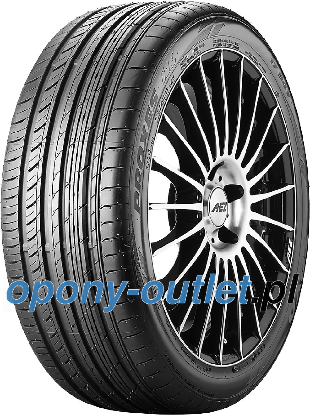 Toyo Proxes C1S ( 215/50 R17 95W XL z listwą ochraniającą felgę (FSL) ) Toyo Proxes C1S ( 215/50 R17 95W XL z listwą ochraniającą felgę (FSL) )