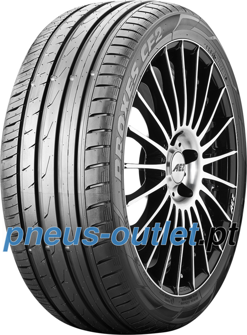 Toyo Proxes CF2 ( 215/50 R17 95V XL com protecção da jante e estrias (FSL) ) Toyo Proxes CF2 ( 215/50 R17 95V XL com protecção da jante e estrias (FSL) )